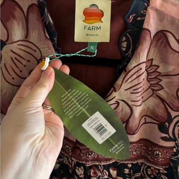 NWT Farm Rio Blouse XL - Picture 3 of 9